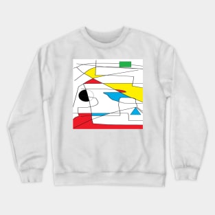 AM Deconstructing Cesar Manrique  - a conceptual homage Crewneck Sweatshirt